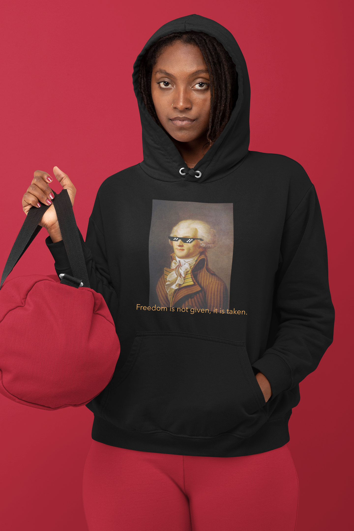 🔥 The Robespierre Revolution Hoodie – Limited Edition 🔥F